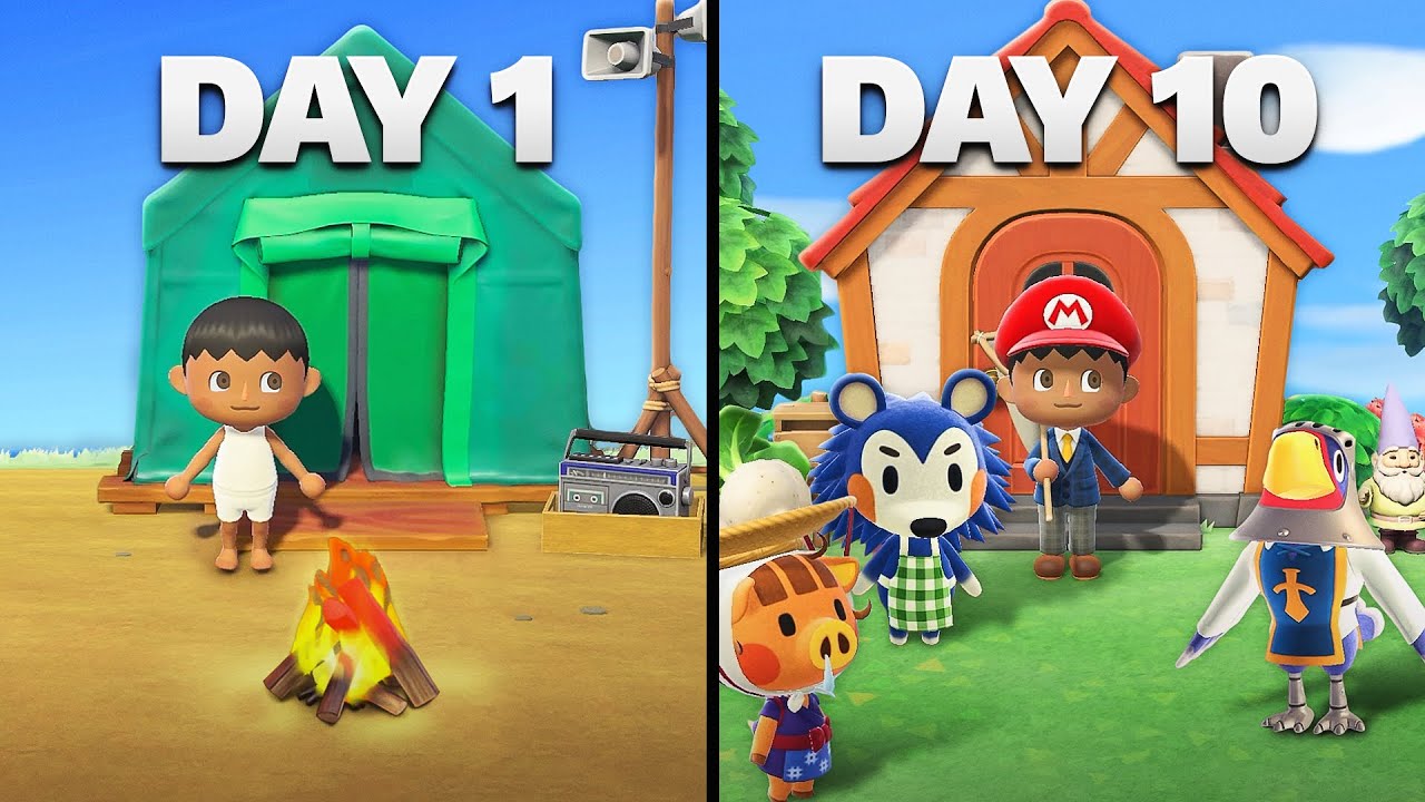 I spent 10 days in Animal Crossing... I had so much fun