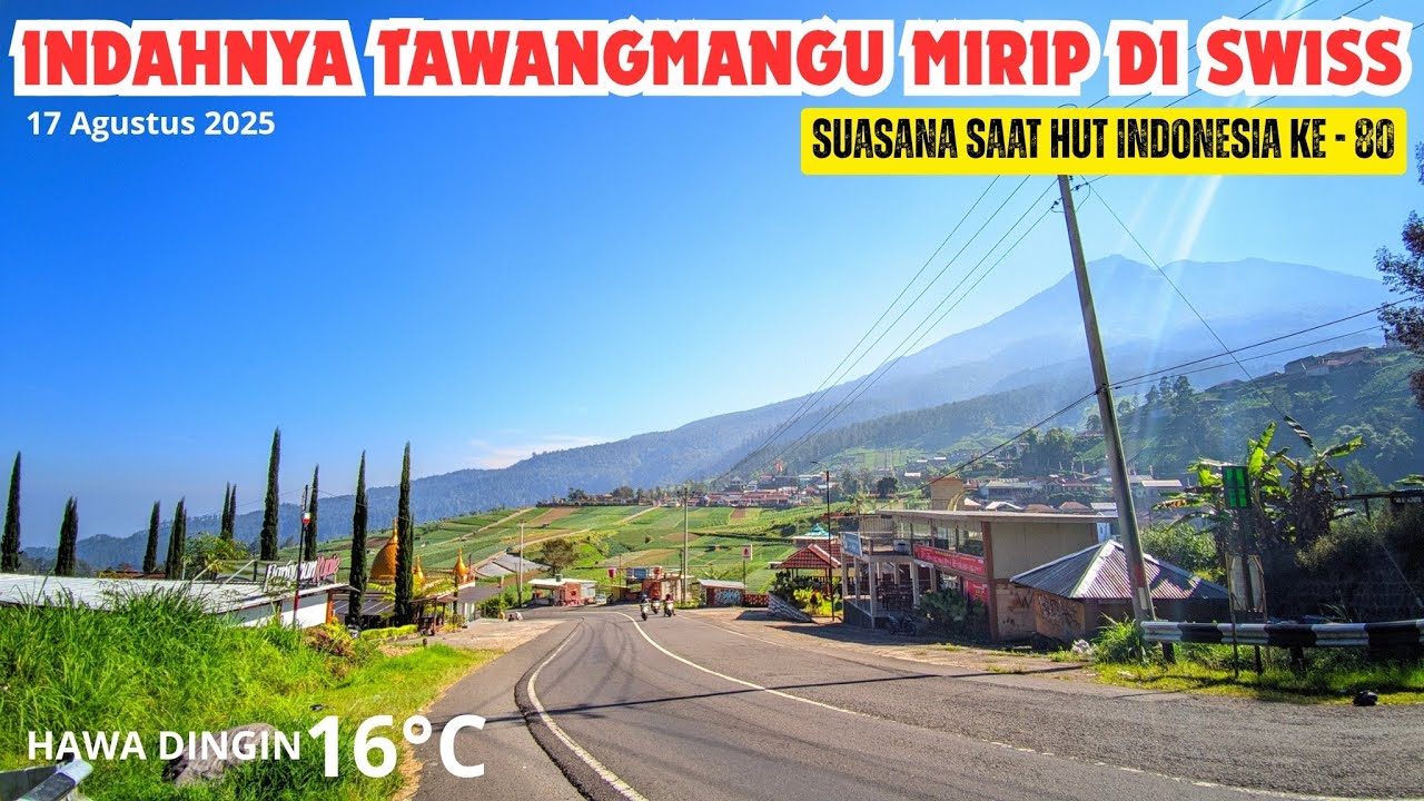 Jalur 1001 Cafe & Resto ‼️ Indahnya Tawangmangu Karanganyar Mirip di Swiss | Kondisi Tanpa Kabut