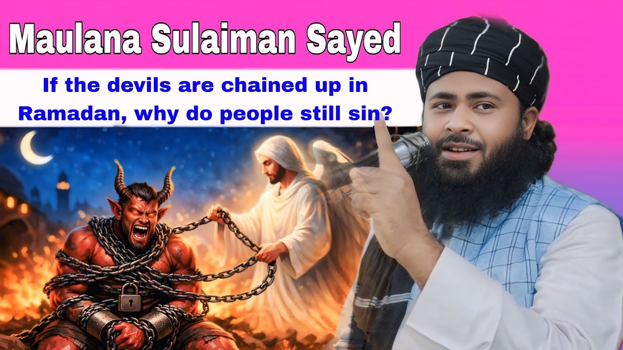 Maulana Sulaiman Sayed | If the devils are chained up in Ramadan, why do people still sin?