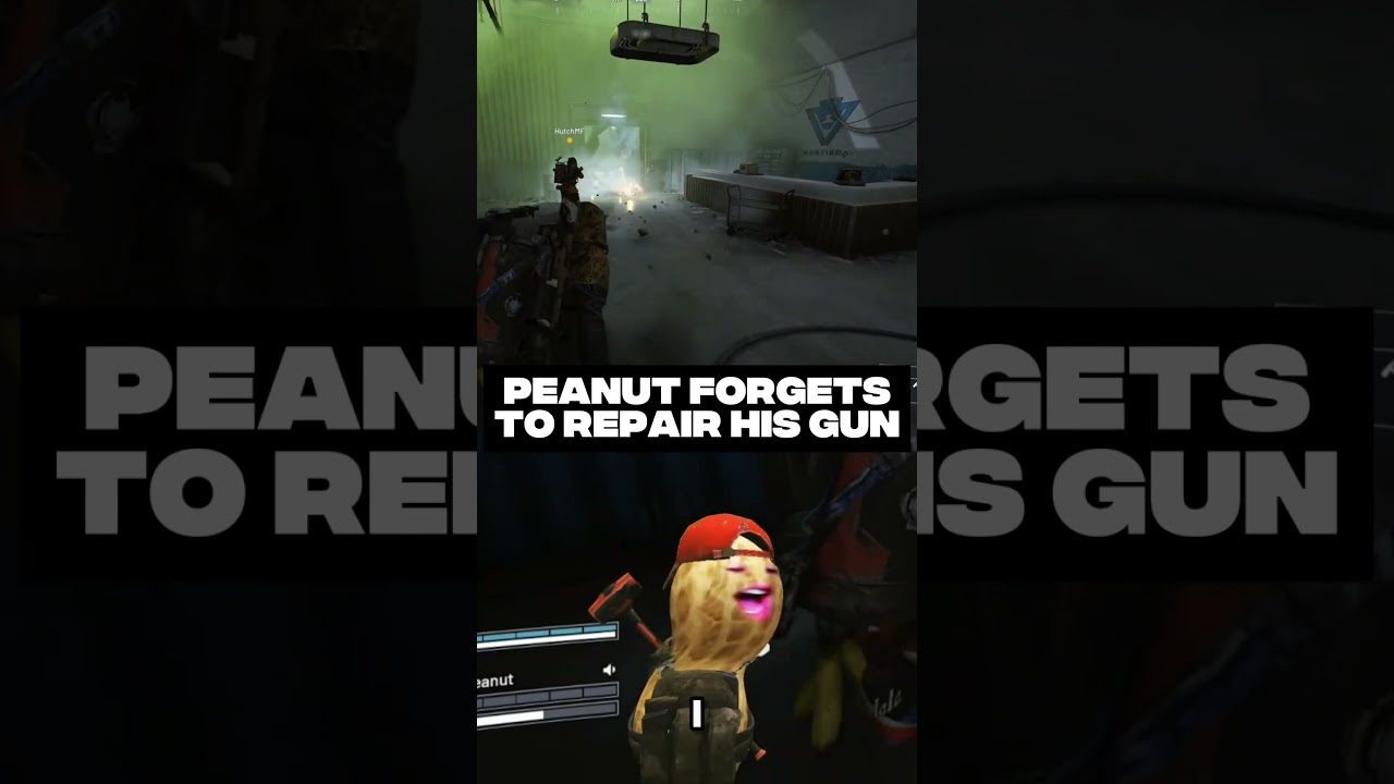 Peanut Forgets To Repair HIs Gun