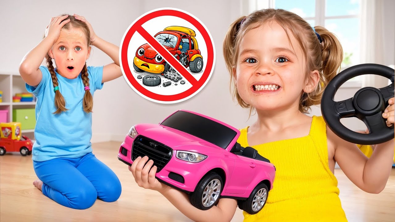 Сломалась любимая игрушка — Майя, Маша и Мия чинят её