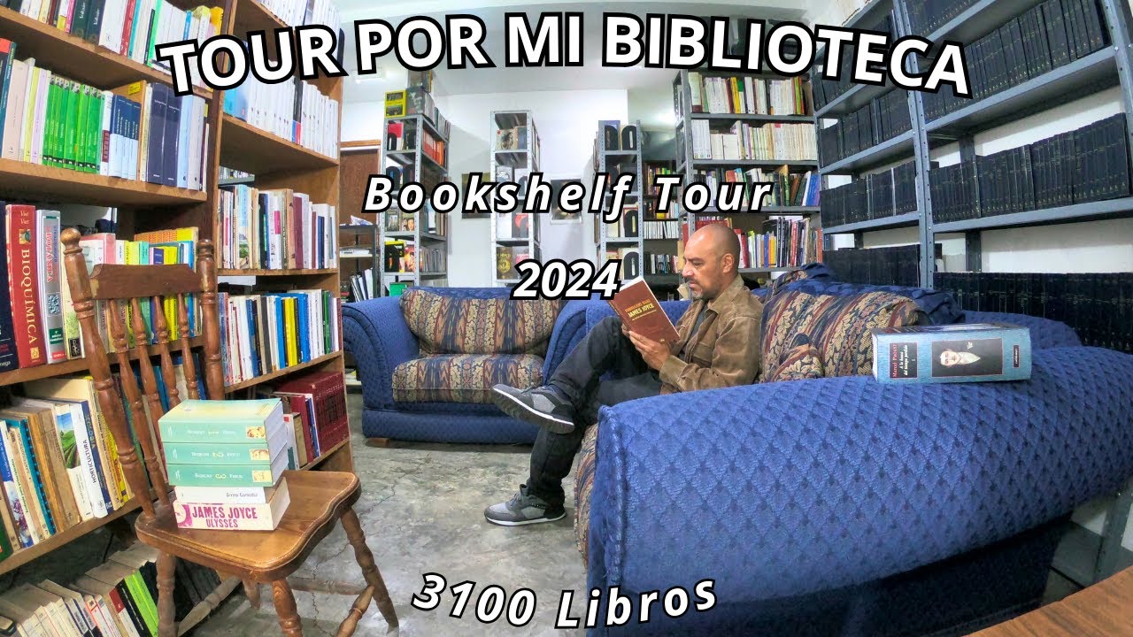 Tour por Mi Biblioteca 2024 / [Bookshelf Tour] / 3100 Libros
