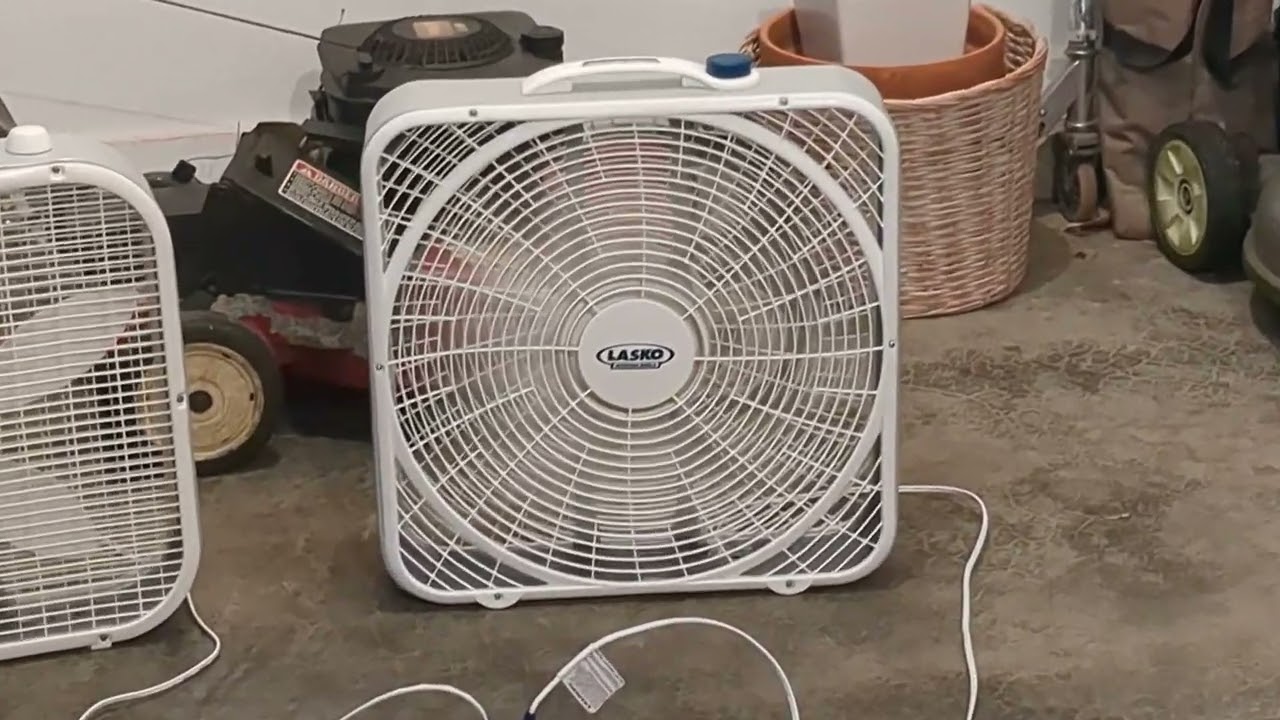 2024 Fan Startup-- Modern Lasko Box Fans