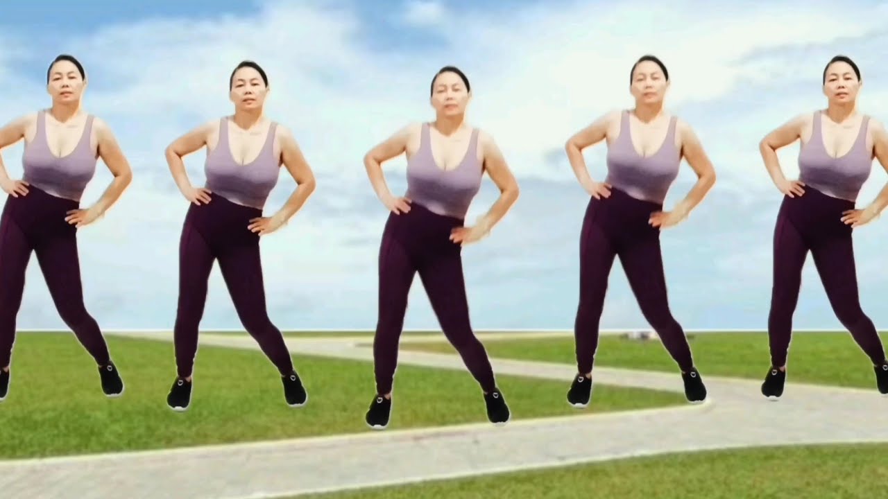 simple exercise, reduce belly fat, slim waist, arms fat, lose weight/lovely dance fit