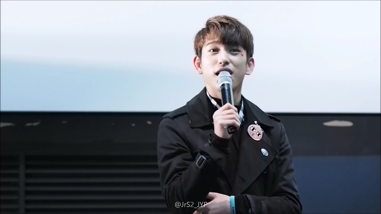 151023 GOT7 청량리 팬싸인회 진영이가 부르는 소주한잔♬(with 영재)