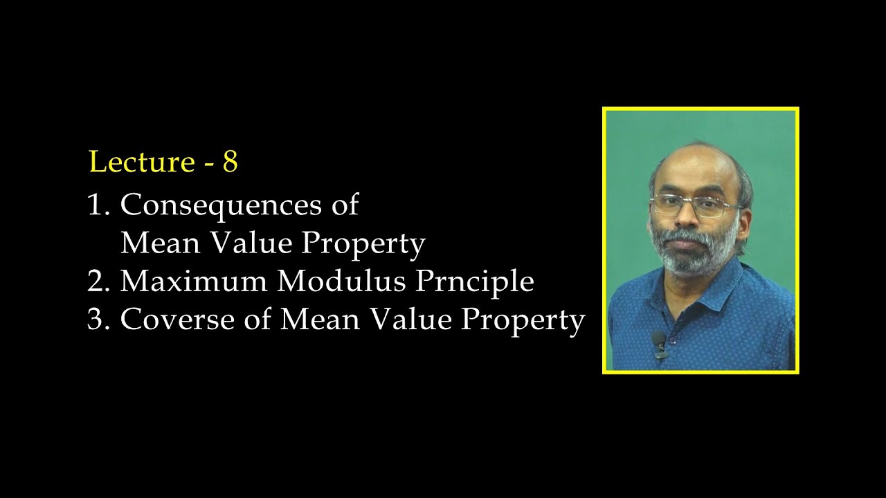 A Course on Fourier Analysis | Lecture -8| Prof. E.K Narayanan