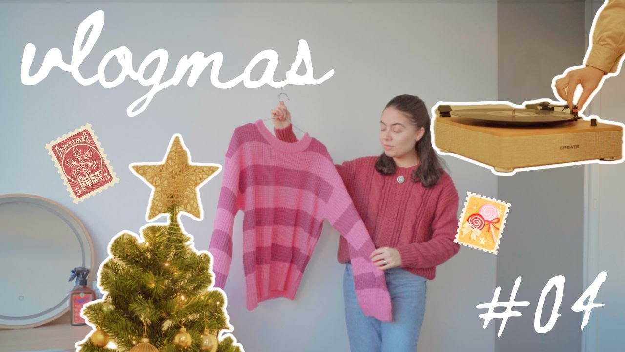 comprinhas de inverno, feira de velharia e novo disco de vinil | Vlogmas EP.04
