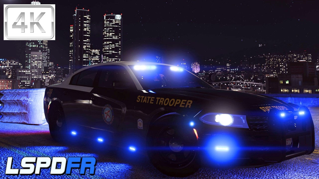 GTA 5 MODS LSPDFR | FHP Slicktop Charger Highway Patrol