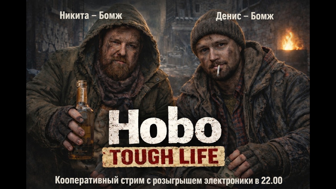 СИМУЛЯТОР БОМЖА / РОЗЫГРЫШ ПРИЗОВ / КООПЕРАТИВНЫЙ СТРИМ
