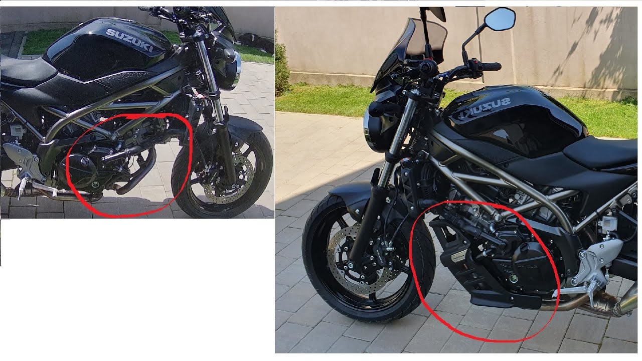 Engine guard for SV 650: easy to fit and better look?
