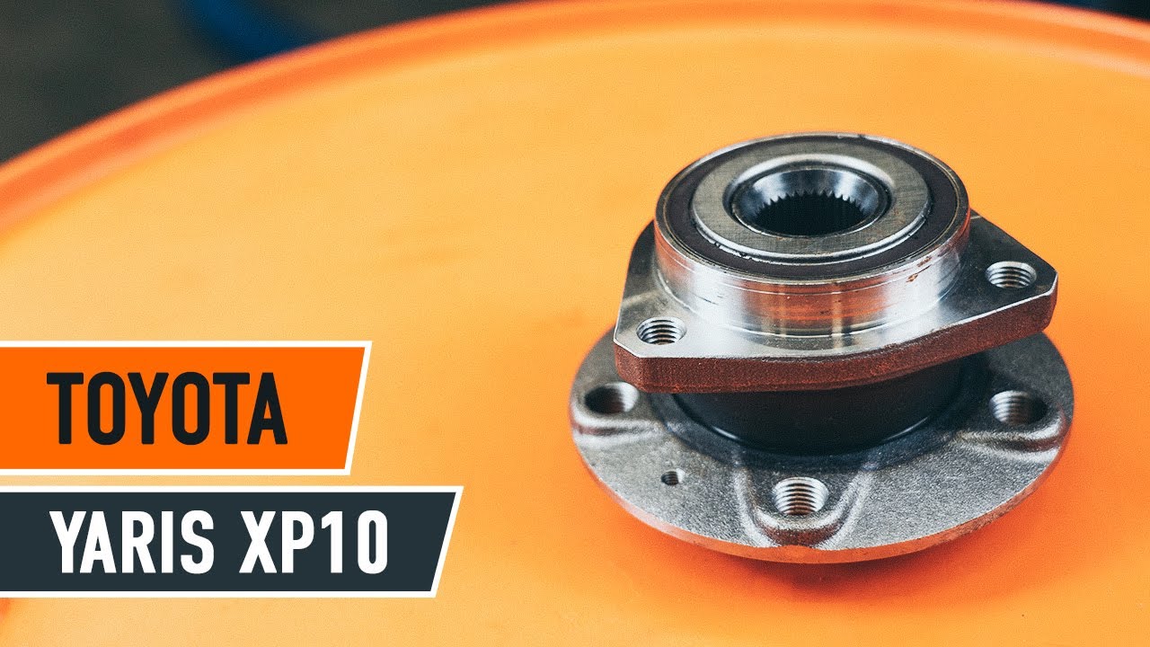 Como trocar rolamento da roda traseira TOYOTA YARIS XP10 TUTORIAL | AUTODOC