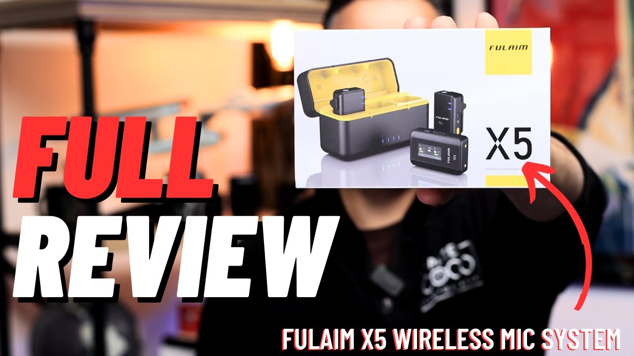FULAIM X5 Wireless Mic System REVIEW! Budget Option with DJI Quality???