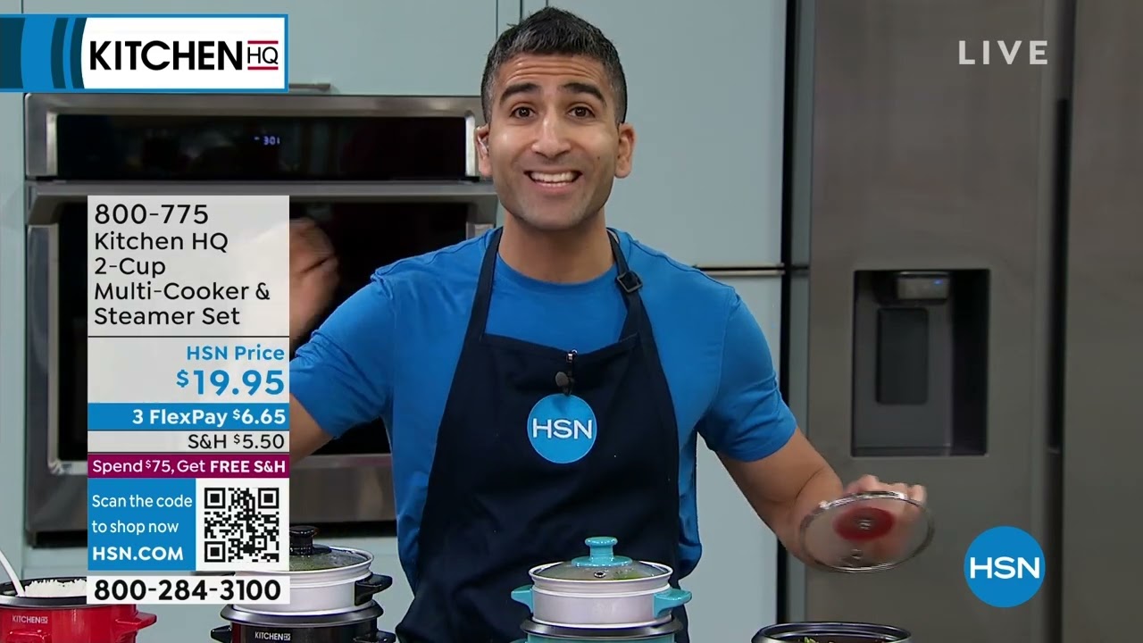 HSN | KitchenHQ featuring Chef Shahir 12.27.2022 - 02 PM