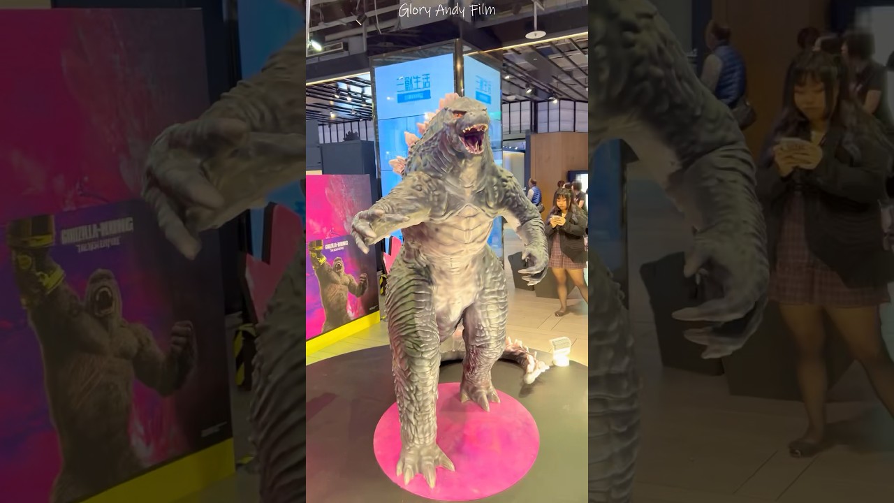 BEST Godzilla x Kong The New Empire Toys & Pop-Up Store? 😍 #shorts