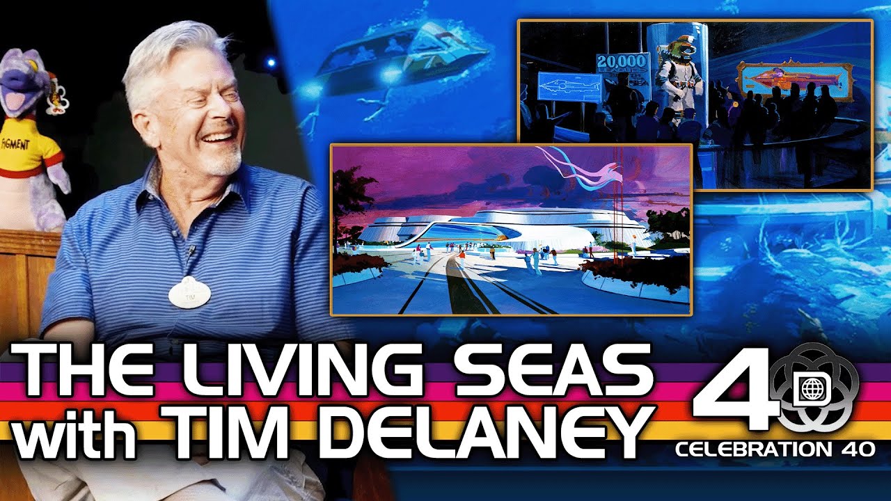 The Living Seas Pavilion at EPCOT Center Interview with Imagineer Tim Delaney