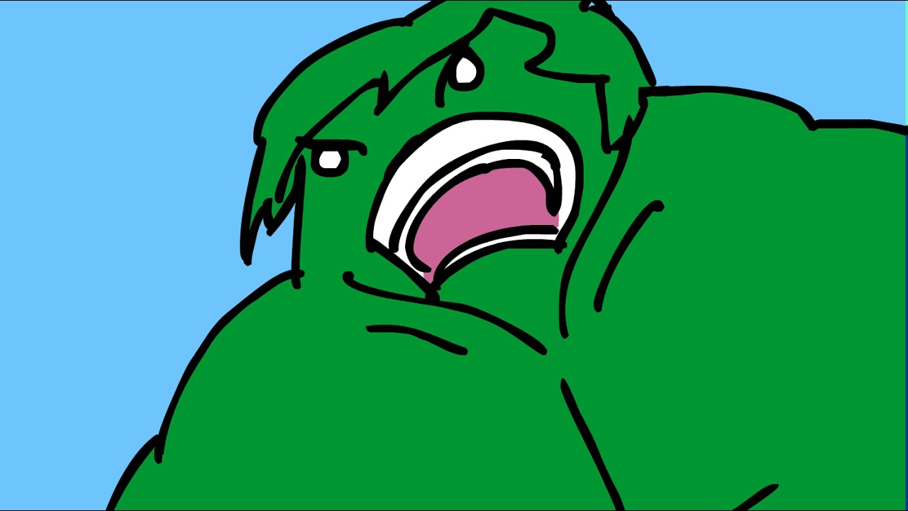 super quick hulk dialogue animation