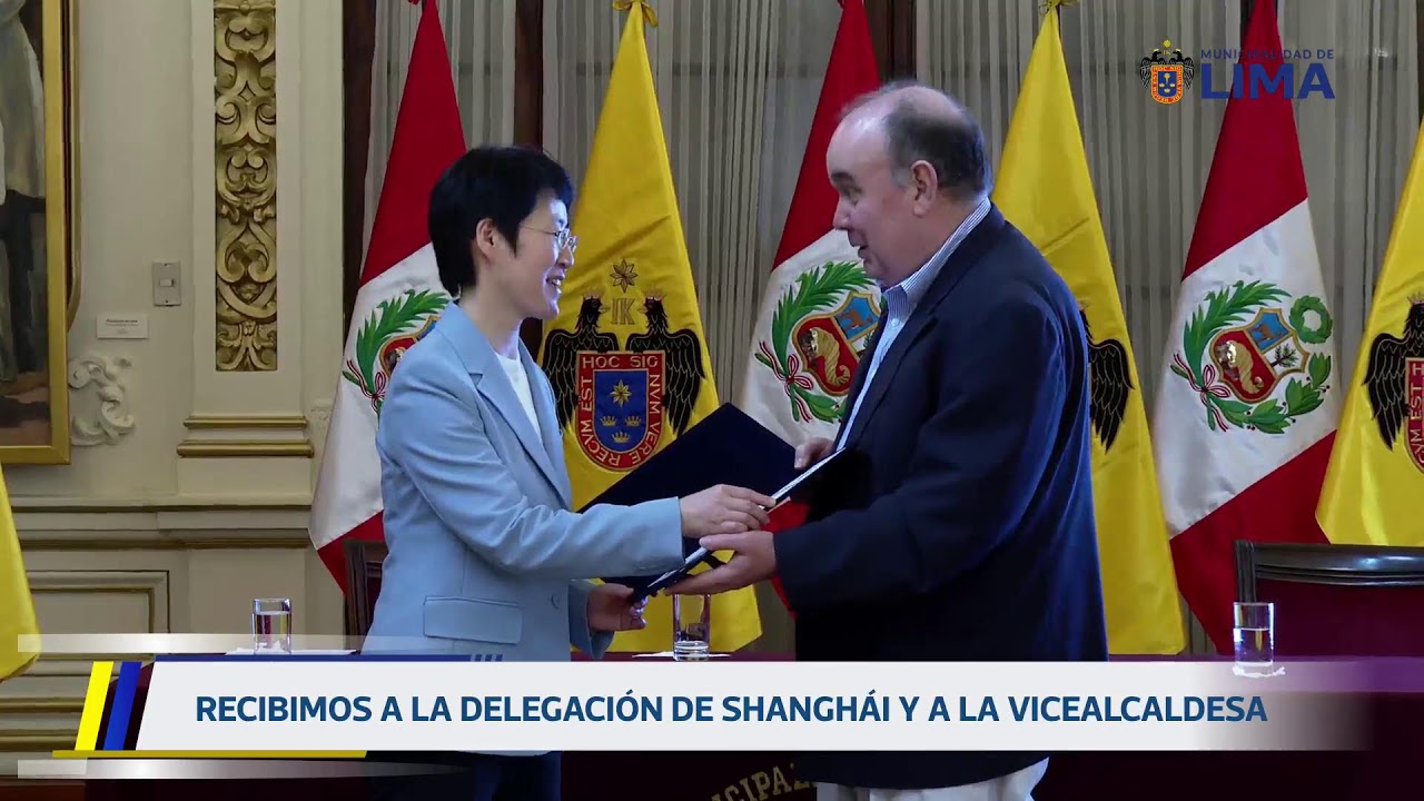 Visita de la vicealcaldesa de Shanghái. 8 de mayo.