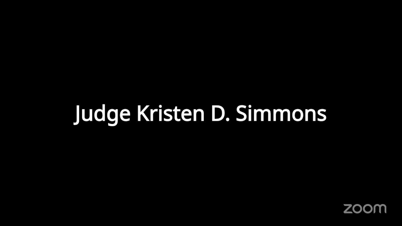 Judge Kristen D. Simmons' Courtroom