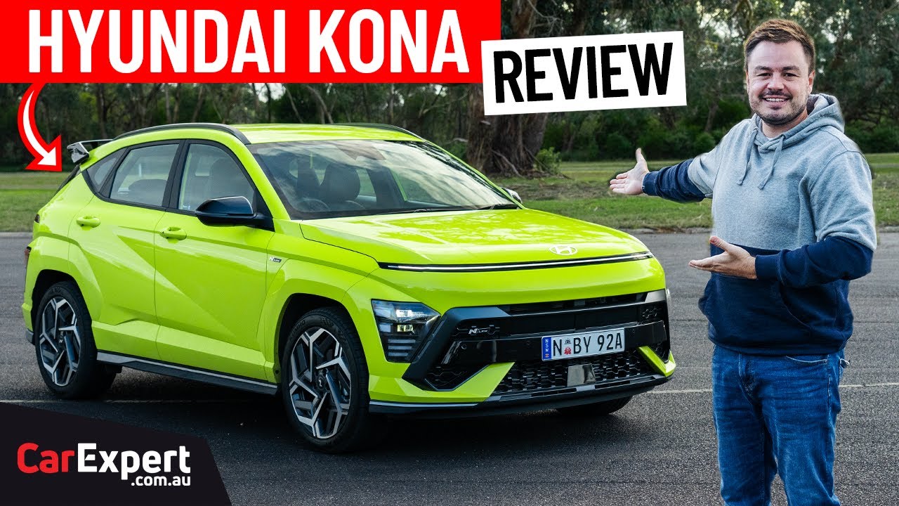 Обзор Hyundai Kona 2024 года (включая разгон от 0 до 100 миль в час, торможение, автономность)