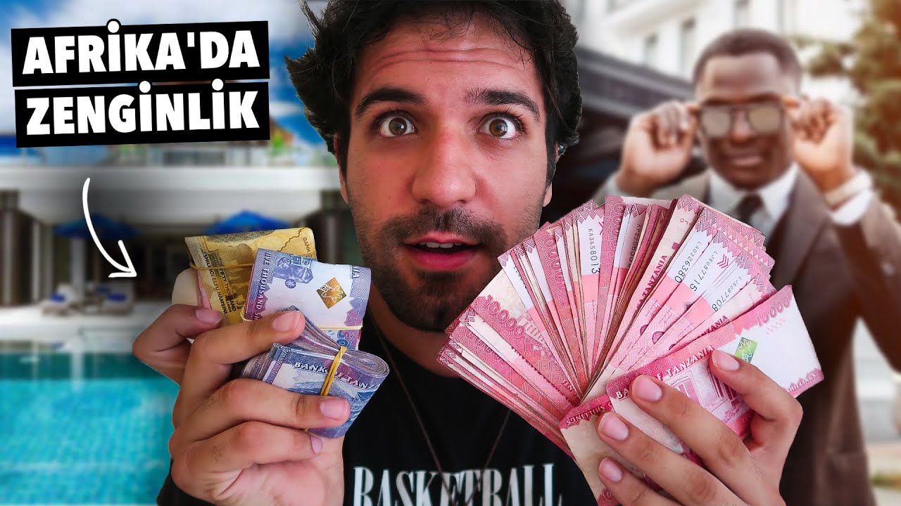 TANZANYA'da 24 Saat ZENGİN Oldum!! (Lüks Afrika) - ft.@Melynutty​