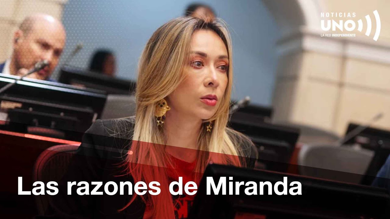 Katherine Miranda, en oposición para la reforma laboral, explica las razones de su rebeldía