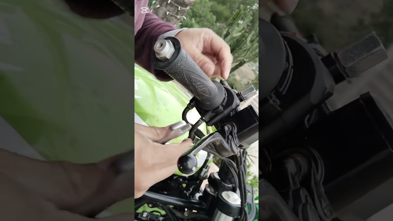 Benelli 502c , limpieza de cables de acelerador de