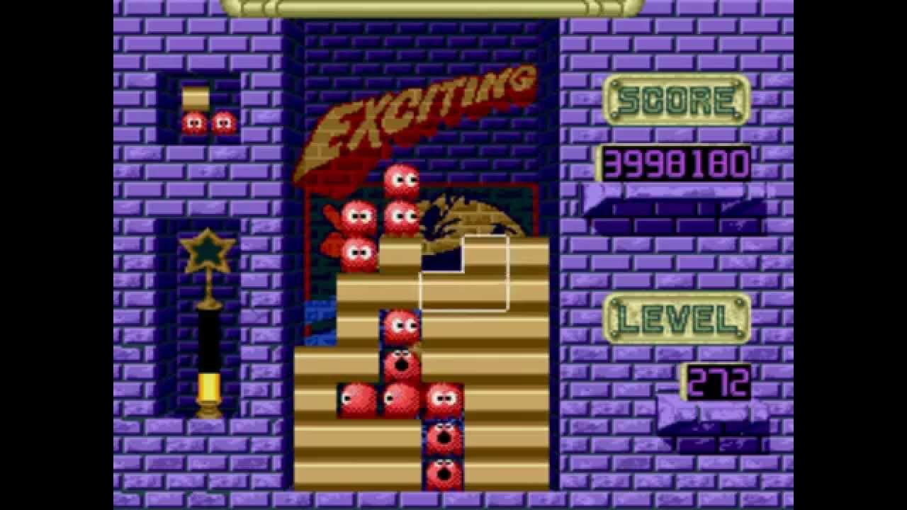 Pac-Attack (Sega Genesis) Improved Run