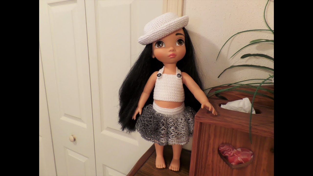 Crocheted Doll Hats and Dresses