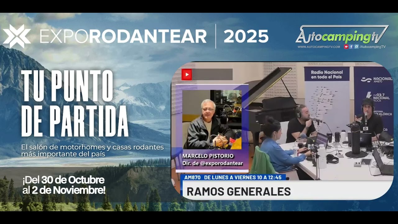 Entrevista en radio nacional Con Diego Ramos en el programa Ramos Generales