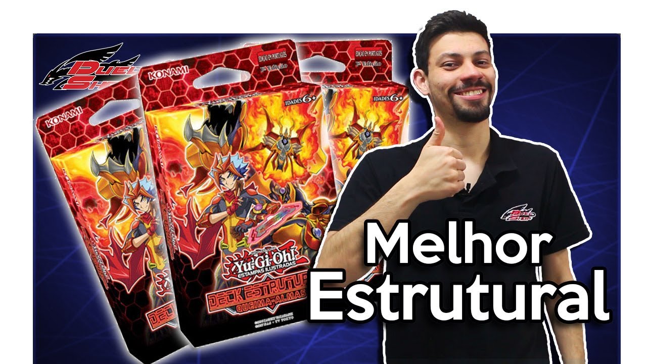 Unboxing e Estratégia Deck Estrutural Queima-Almas! - Yu-Gi-Oh! TCG
