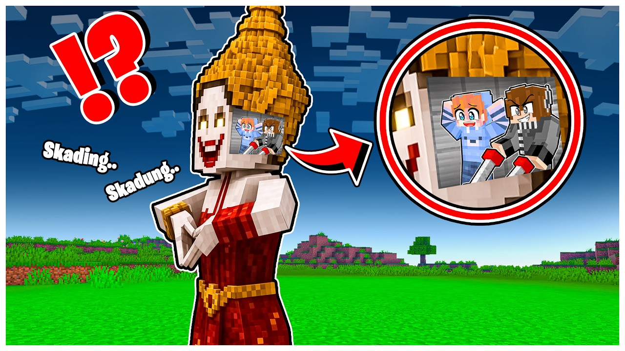 FRANZ & JOJO MASUK DALAM KEPALA HANTU SAKEDUNG KADING di MINECRAFT!