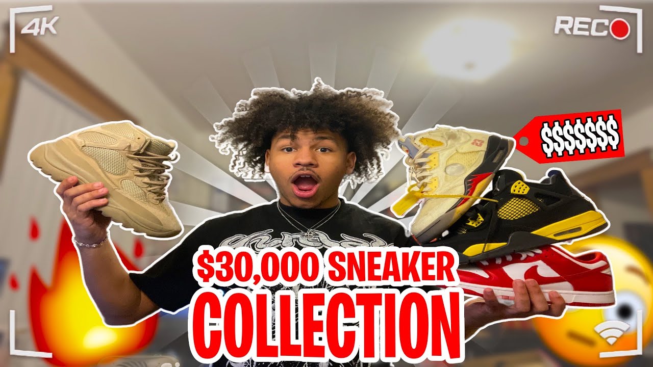 MY $30,000 SNEAKER COLLECTION 2023/2024 👟🔥