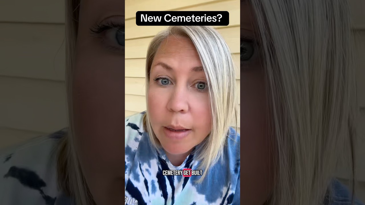 Have you seen a new cemetery be built? #cemetery #question #thoughts ￼