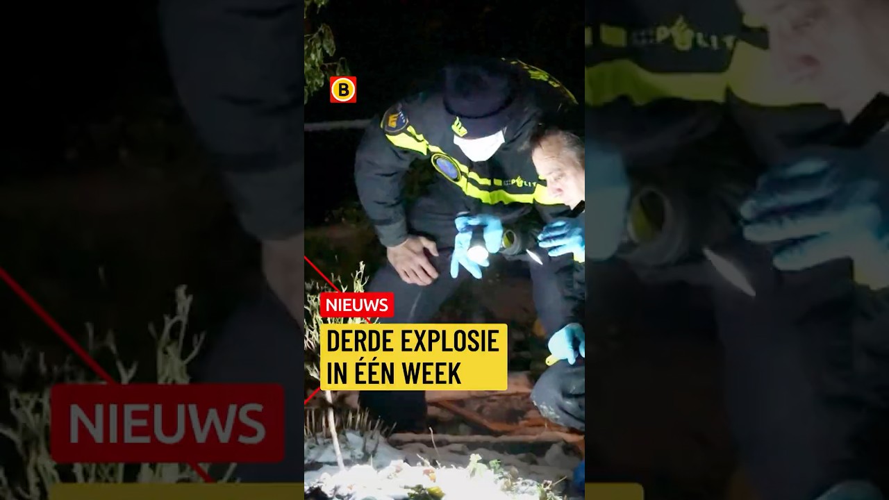 Derde explosie in &eacute;&eacute;n week tijd | #112nieuws