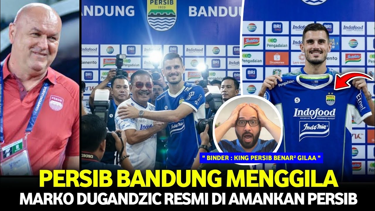 🥶TEPAT MALAM INI! MARKO DUGANDZIC STRIKER MEMATIKAN DARI EROPA, RESMI MERAPAT KE MAUNG BANDUNG