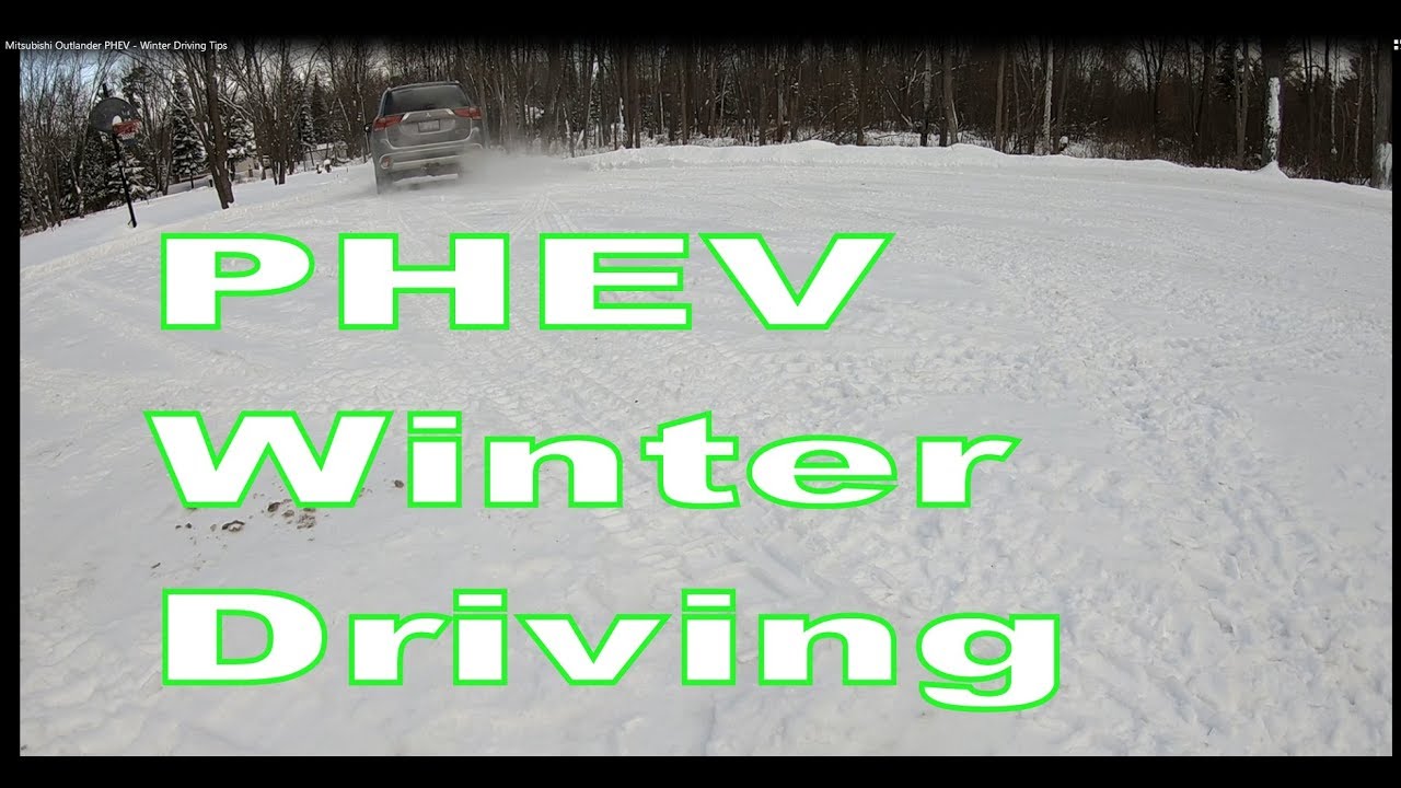 Mitsubishi Outlander PHEV - Winter Driving Tips