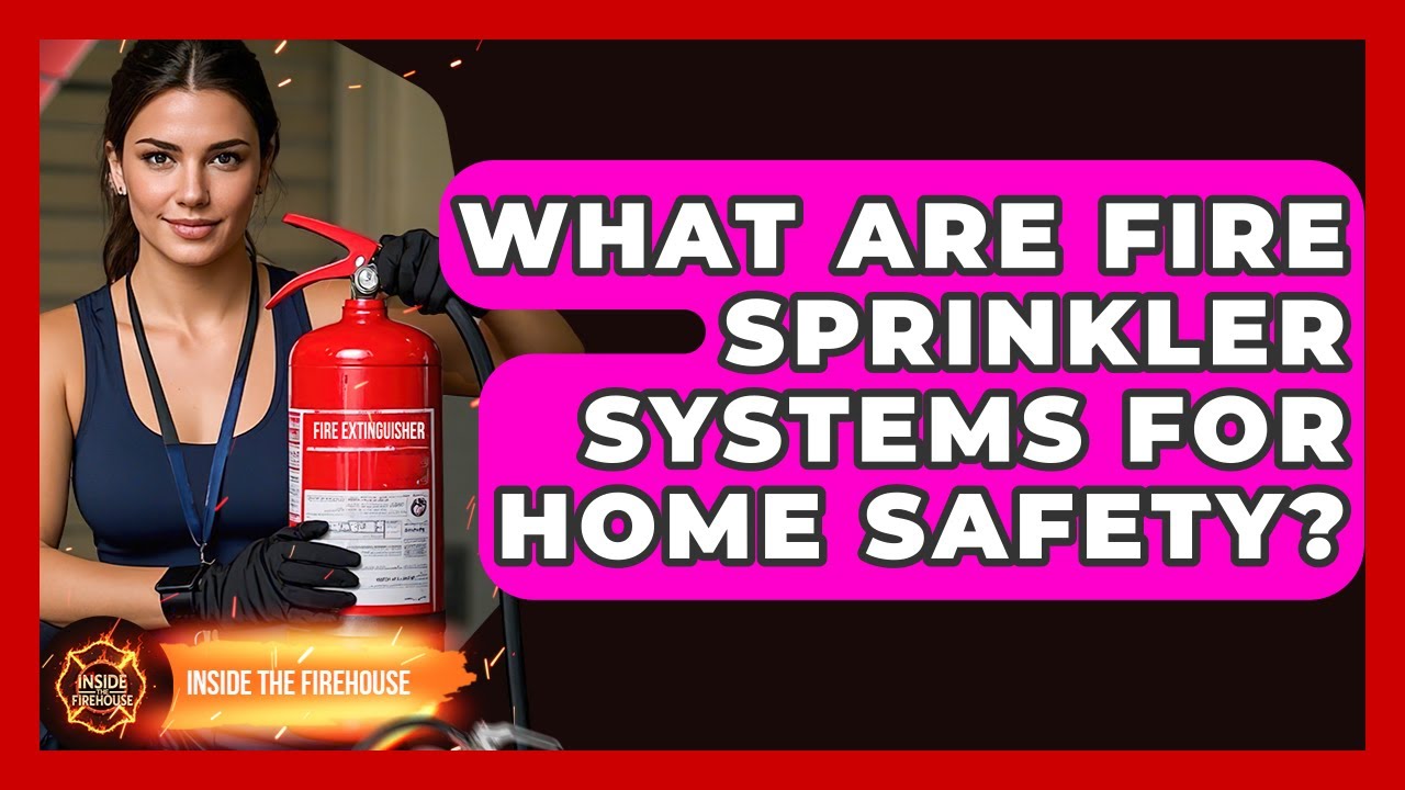 What Are Fire Sprinkler Systems For Home Safety? - Inside the Firehouse