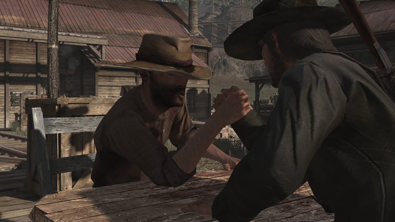 Red Dead Redemption (PS5 Pro) - серия 47 - Учимся армрестлингу
