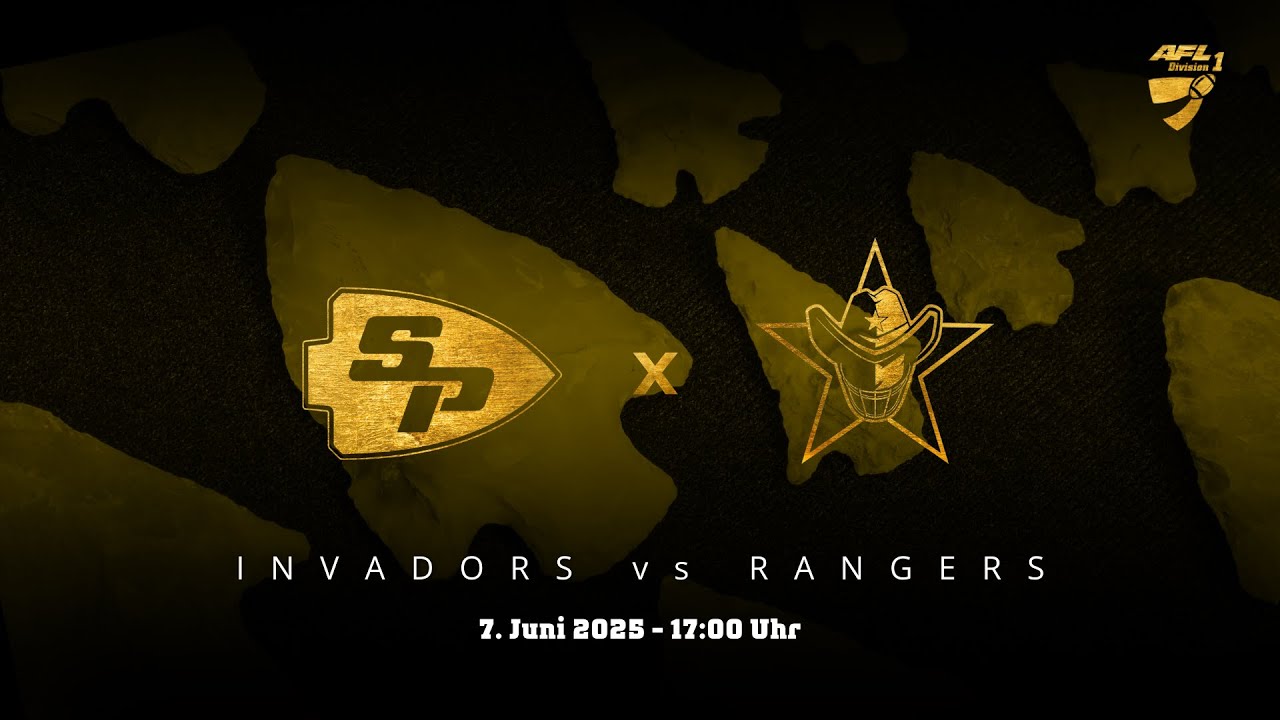 LIVESTREAM - AFL Div 1 - St. Pölten Invaders at Mödling RANGERS