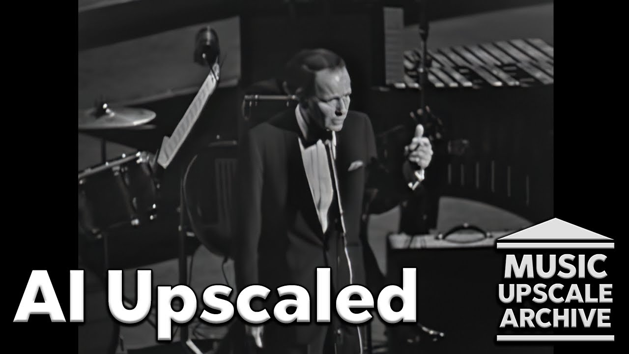 Frank Sinatra - One for My Baby (Live At Royal Festival Hall, 1962) 1080p AI Upscale Example