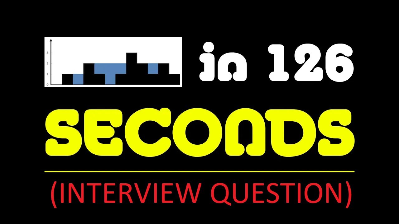 How to Solve Trapping Rainwater in 2 MINUTES - Leetcode HARD Interview Question