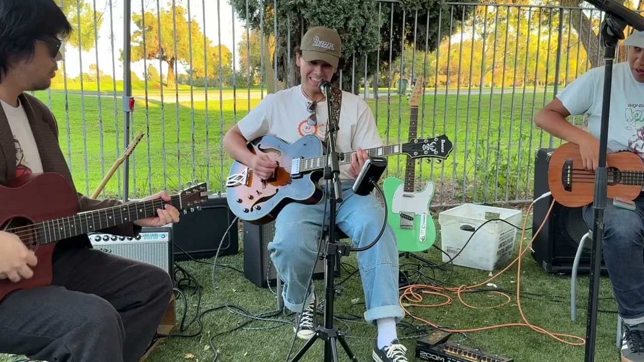 Something/ Band On The Run/ Jam--Backyard Jam Sessions--Wil, Cali, Donovan & Chris, Lakewood CA