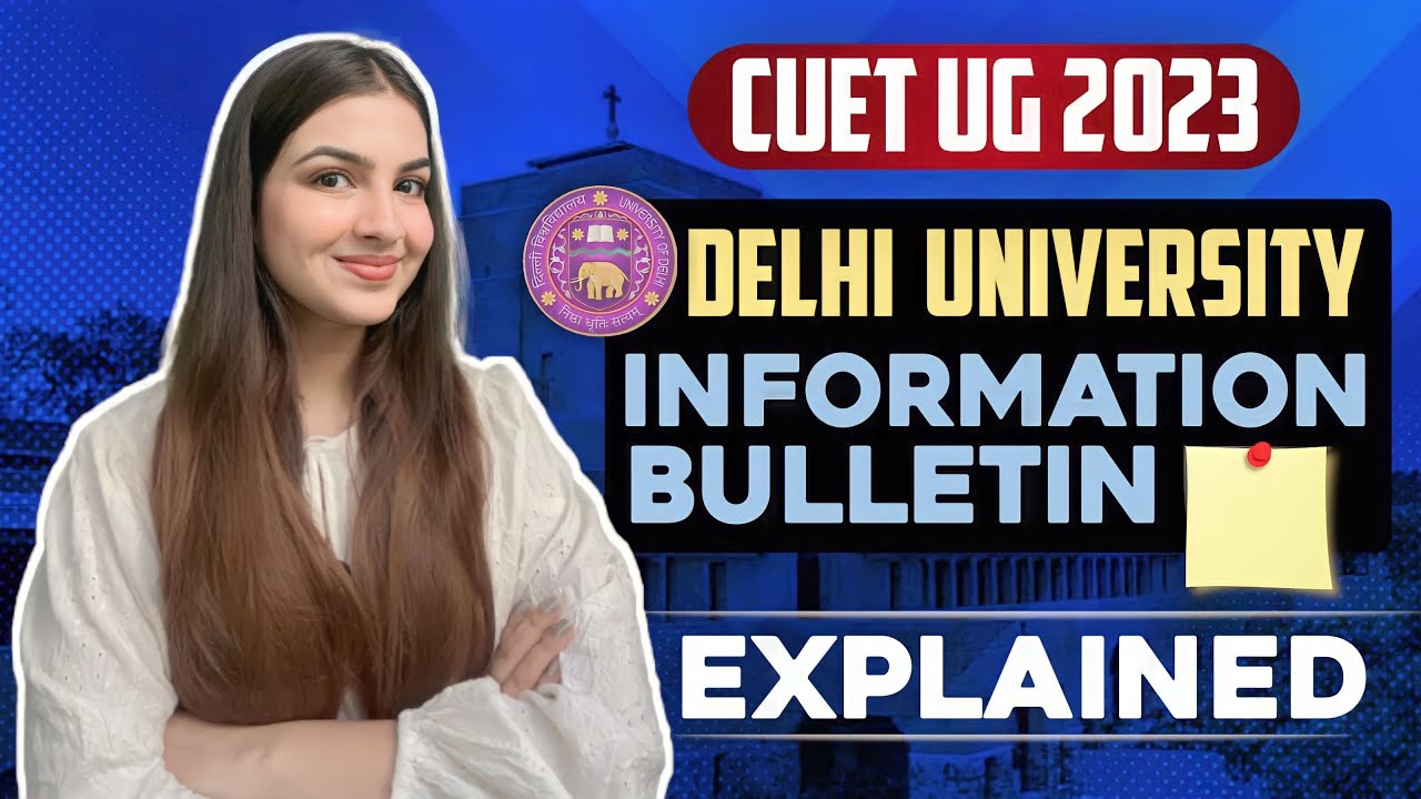 Delhi University Admission CUET 2023 Full information | DU Admission 2023 Update | CUET/ CUCET 2023