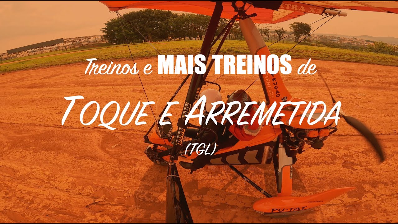 Mari Treinando Toque e Arremetida no Trike Ícaros | TGL