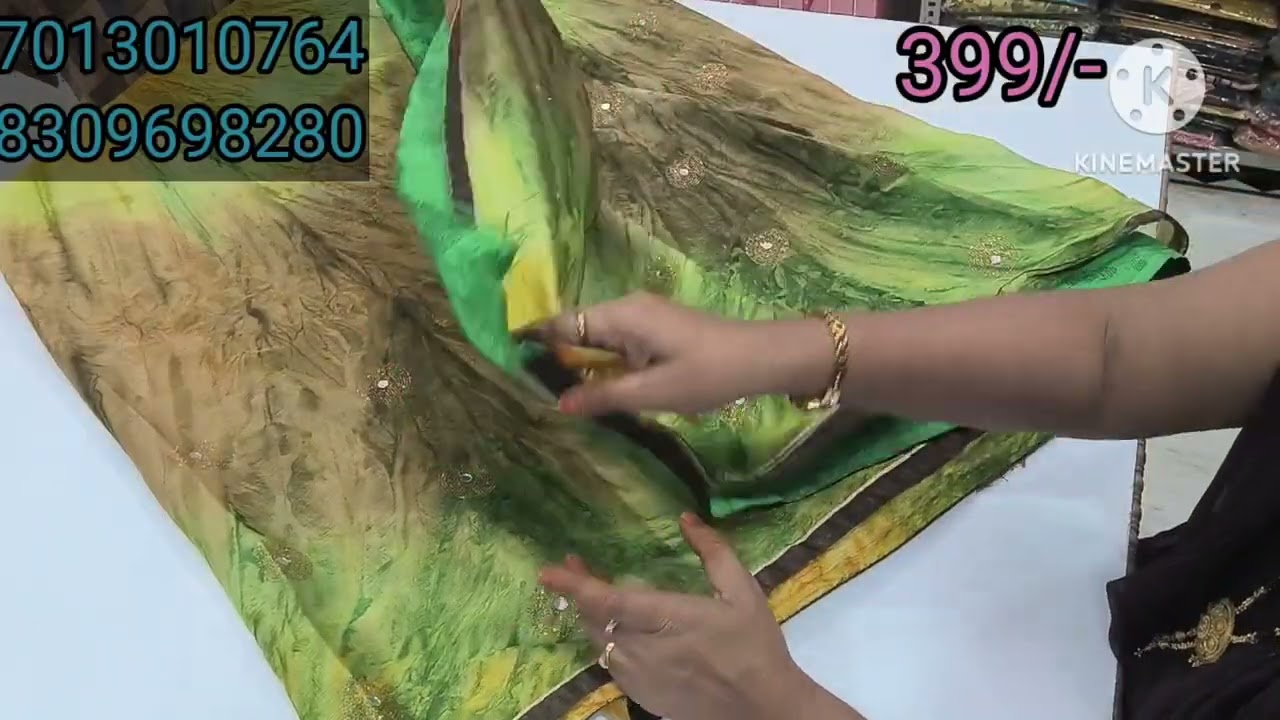 Daily use fancy Box item full Sarees price only 399/-
