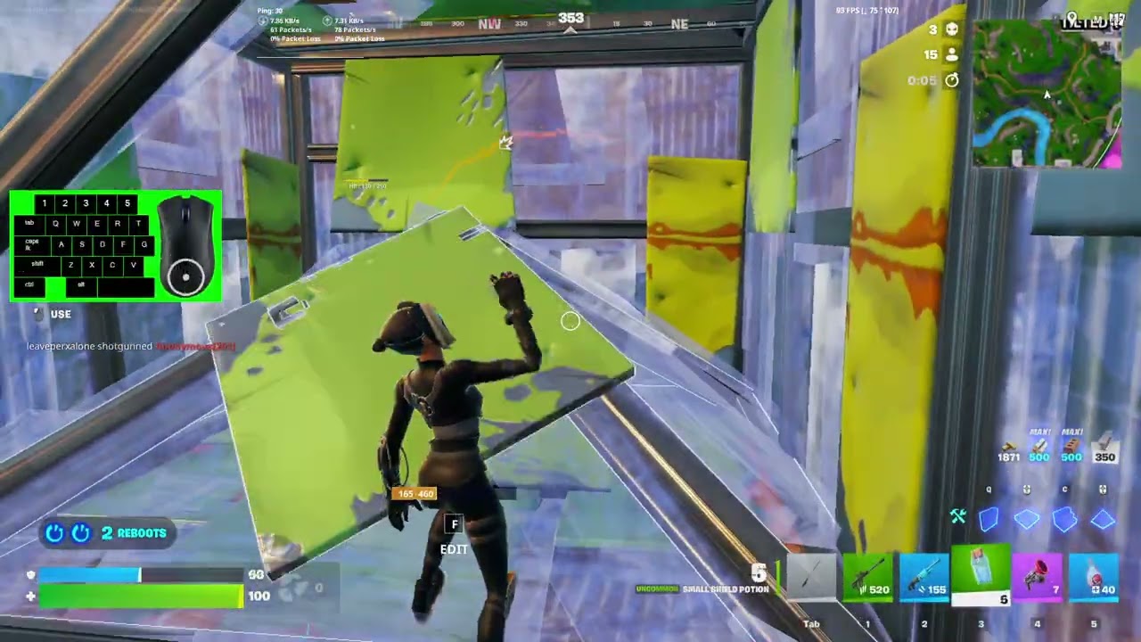 WINNING A SOLO RELOAD GAME. (KEYBOARD CAM KINDA)