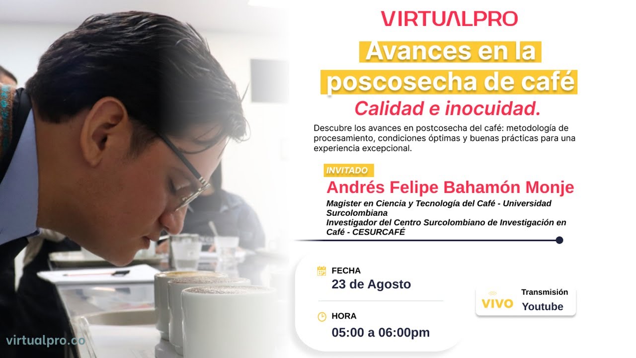 Avances en la poscosecha de café.