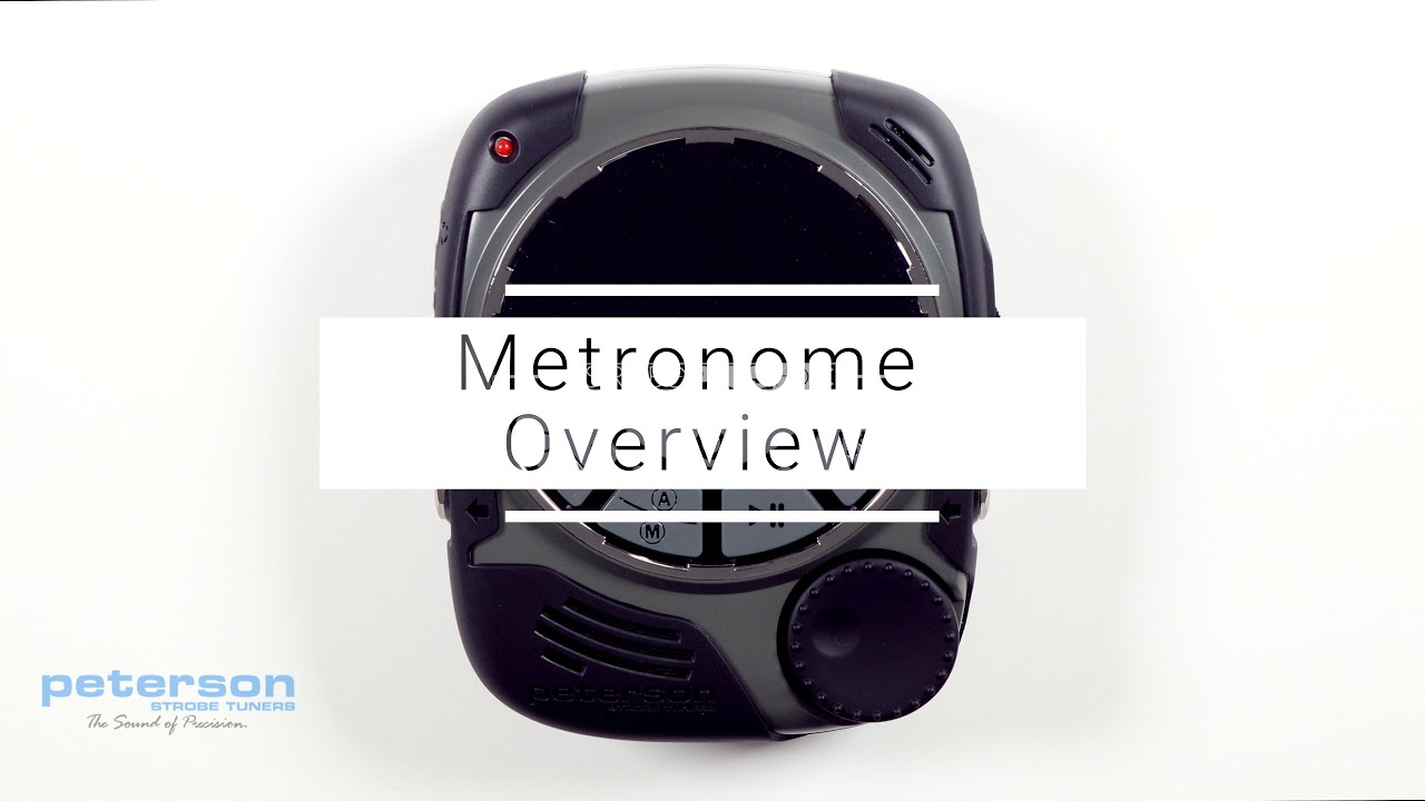 StroboPLUS HDC Metronome Video Instructional Manual - 1 Metronome Overview