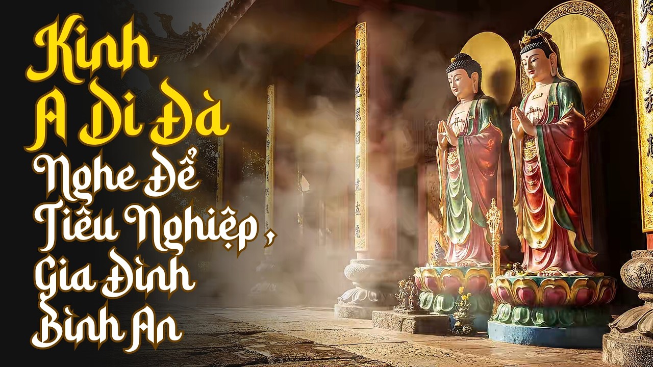 Nhạc Niệm Phật - Kinh A Di Đà Tụng Nam Mô A Di Đa Phật Thanh Tịnh, Dễ Ngủ & Cầu An 🙏🪷