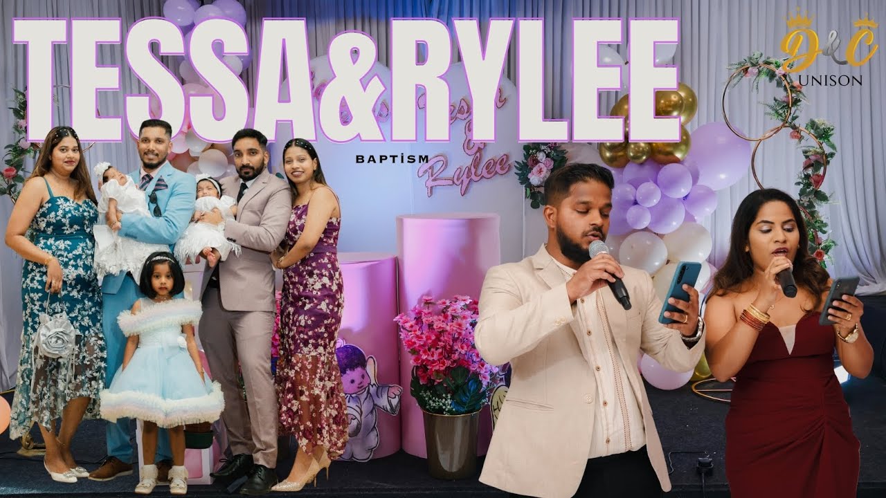 Baptism Toast Song Of TESSA & RYLEE RODRIGUES♥️|| 2025 ||